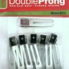 12 Pcs Double Prong Clips