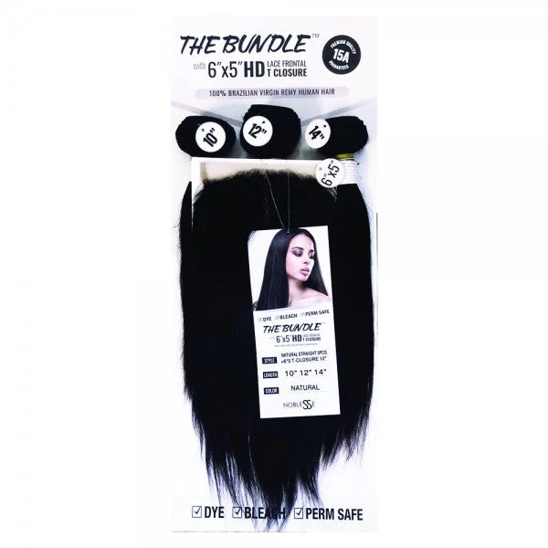 The Bundle 3pcs Straight With 6x5 HD T Closure 4 The Bundle 3pcs Straight With 6x5 HD T Closure - Image 2