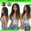 Whole Lace Braiding Square Top Goddess Long